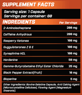 Grimlabs Shredder (60 Kapsül) - Mutant